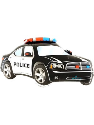 Parti Sürprizi Polis Arabası Şekilli Folyo Balon 1 Adet
