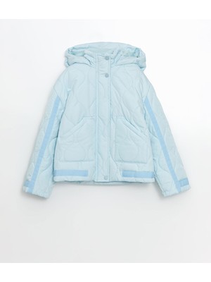 Lc Waikiki Yeni Sezon Kapüşonlu Kapitone Kız Çocuk Mont