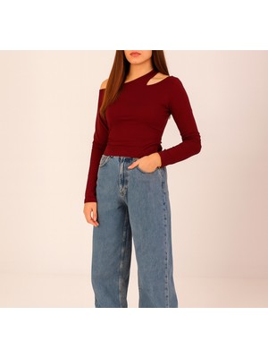 Alpaco Omuz Dekolte Detaylı Bluz