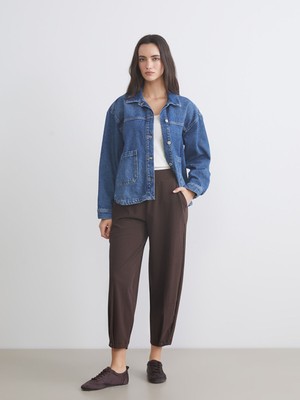 Lc Waikiki Yeni Sezon Beli Lastikli Kadın Pantolon