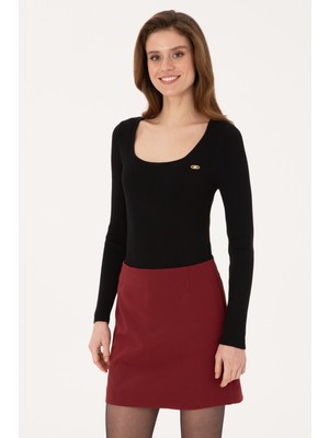 U.s. Polo Assn. Kadın Siyah Kazak /triko 50314618-VR046