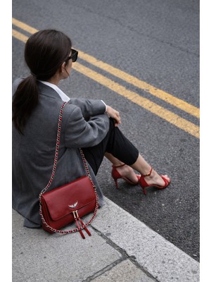 Lorevie Kadın Çıkarılabilir Zincir Askılı El ve Omuz Çantası