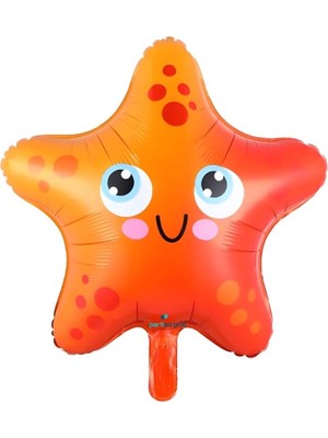 Parti Sürprizi Deniz Yıldızı Folyo Balon 1 Adet