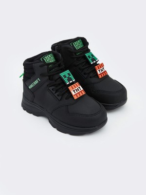 Lc Waikiki Yeni Sezon Minecraft Baskılı Erkek Çocuk Bot