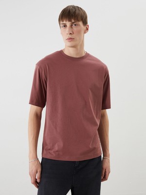 Lc Waikiki Yeni Sezon Bisiklet Yaka Penye Erkek Tişört