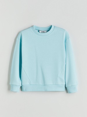 Lc Waikiki Yeni Sezon Bisiklet Yaka Kız Çocuk Sweatshirt