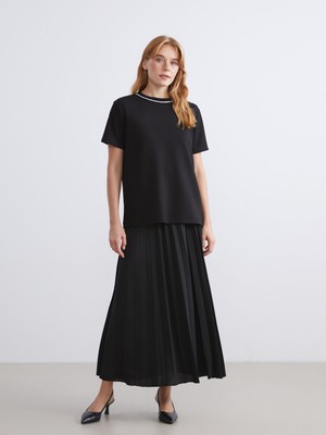 Lc Waikiki Yeni Sezon Beli Lastikli Pileli Etek