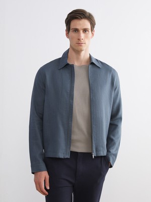 Lc Waikiki Yeni Sezon Standart Kalıp Gömlek Yaka Erkek Mont