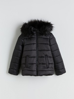 Lc Waikiki Yeni Sezon Kapüşonlu Kız Çocuk Şişme Mont