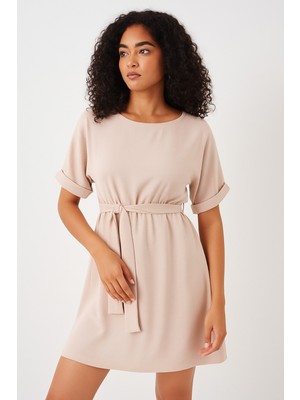 Alpaco Yazlık Elbise Mini Boy - Kısa Kollu - Rahat