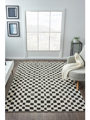 Konfor Jung 7185 Modern Dokuma Yumuşak Post Shaggy Halı