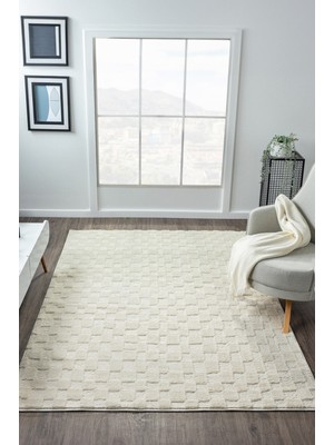 Konfor Jung 7184 Modern Dokuma Yumuşak Post Shaggy Halı