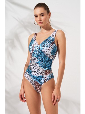 Pierre Cardin Cannes Kalın Askılı Kruvaze Mayo Ocean 231127-T