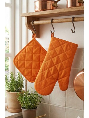 Miabella Home Fırın Eldiveni Fırın Tutacağı Premium Isı Geçirmez Mutfak Eldiveni Tutacak Isıya Dayanıklı Eldiven