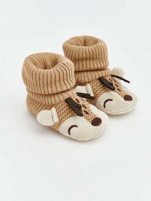 Lc Waikiki Yeni Sezon Geyik Figürlü Erkek Bebek Çoraplı Ev Ayakkabısı