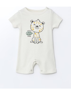 Lc Waikiki Yeni Sezon Bisiklet Yaka Baskılı Erkek Bebek Tutum