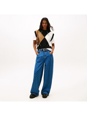 Tommy Hilfiger Charlie Kadın Mavi PANTOLON.1A5