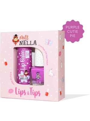Smiggle Miss Nella Nella Lips & Oje Ikili Set