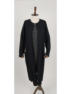 Fatosh Kuto Premium Abiye Büyük Beden Ikili Takım Görünürlü Tunik