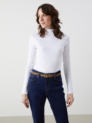 Lc Waikiki Yeni Sezon Dik Yaka Kadın Body