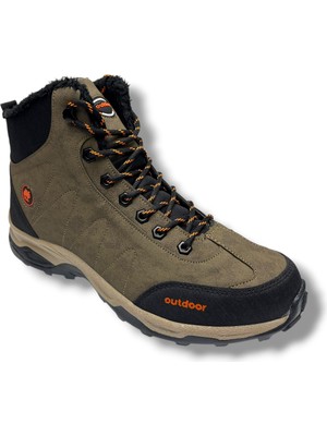 Jagulep 4058-26 Anatomik Içi Kürklü Outdoor Erkek Bot Vizon Turuncu 45-47