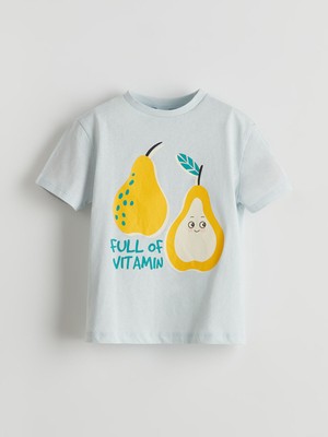 Lc Waikiki Yeni Sezon Armut Baskılı Erkek Çocuk Tişört