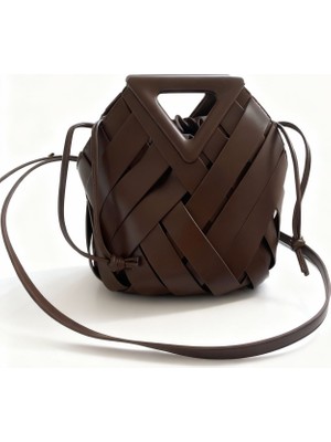 NOÁ Crossform Kadın Çapraz ve El Çantası-Kahverengi