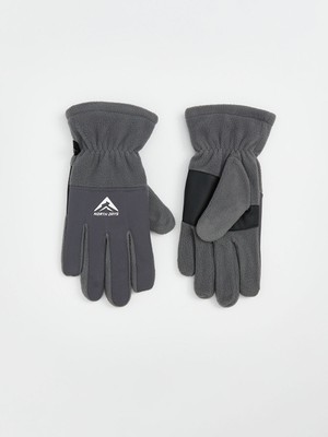 Lc Waikiki Yeni Sezon Etiket Baskılı Erkek Kar Eldiveni