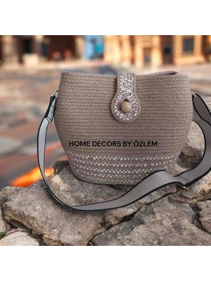 Home Decors By Özlem Hasır Çanta Plaj Çantası Günlük Çanta El Emeği Handmade