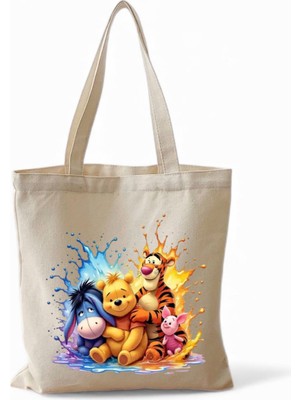 Hipder Baskılı Bez Çanta