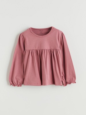 Lc Waikiki Yeni Sezon Bisiklet Yaka Kız Bebek Bluz