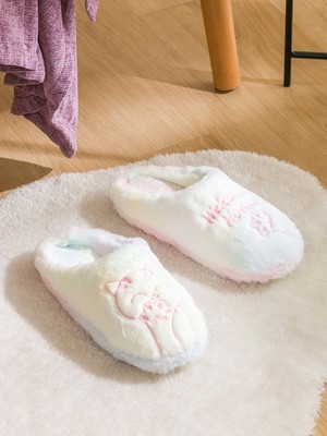 Lc Waikiki Yeni Sezon Kedi Nakışlı Kadın Ev Terliği