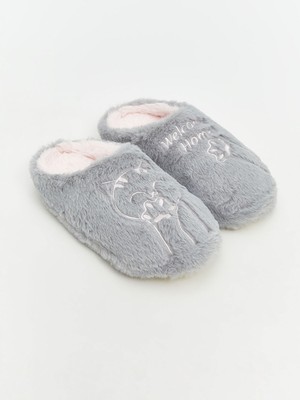 Lc Waikiki Yeni Sezon Kedi Nakışlı Kadın Ev Terliği