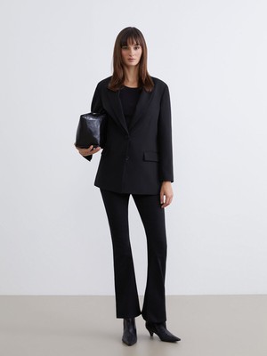 Lc Waikiki Yeni Sezon Krep Kadın Blazer Ceket