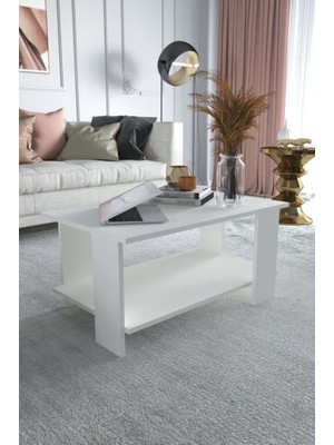 Kzy Mobilya Line 90*50 Sehpa Orta Sehpa