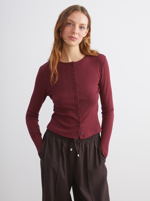 Lc Waikiki Yeni Sezon Bisiklet Yaka Kadın Hırka