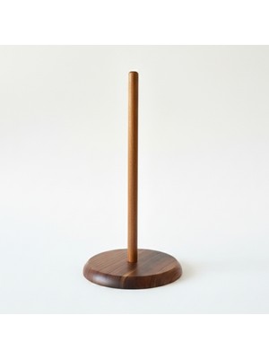 Meturas Akasya Dik Kağıt Havluluk | Ahşap Standlı Rulo Havluluk, Tezgah Üstü Kağıt Havlu Tutucu