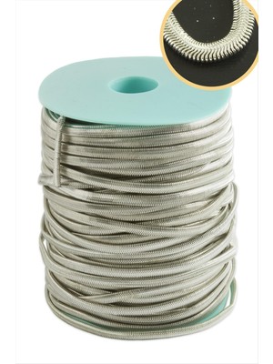 LTG Nova 5 mm Gümüş Renkli Italyan Zinciri 50 Metre