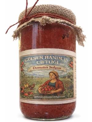 Pamuk Gülşen Hanım ın Çiftliği Taş Fırında Meşe Odunu Ateşinde Kurutulmuş Domates Salçası
