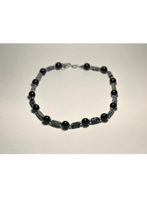 LTG Nova Karişik Si̇yah Taşli Kolye