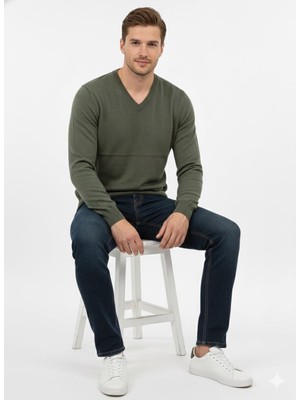 Modaplaza Erkek V Yaka Kazak