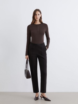 Lc Waikiki Yeni Sezon Beli Lastikli Kadın Cigarette Pantolon