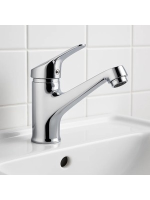 Sardıcı Yüksek Banyo Lavabo Bataryası Musluğu Çift Su Girişli Garantiii