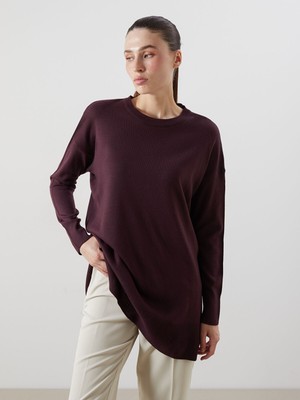 Lc Waikiki Yeni Sezon Bisiklet Yaka Kadın Triko Tunik