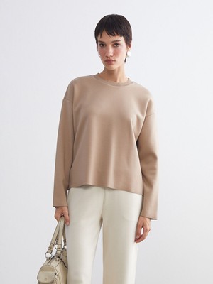 Lc Waikiki Yeni Sezon Bisiklet Yaka Kadın Sweatshirt