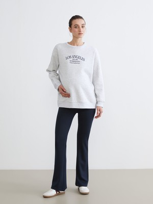 Lc Waikiki Yeni Sezon Yüksek Bel Ispanyol Paça Kadın Tayt Pantolon