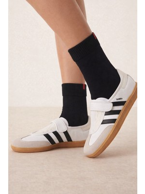 Kadın Basic Soket Çorap Siyah