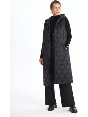 Lc Waikiki Yeni Sezon Kapüşonlu Kapitone Kadın Şişme Yelek