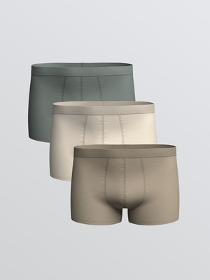 Lc Waikiki Yeni Sezon Rahat Kalıp Pamuklu Esnek Erkek Boxer 3'lü