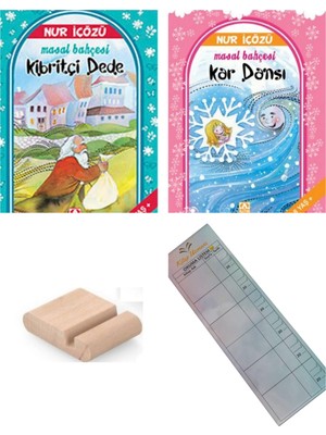 Altın Kitaplar Masal Bahçesi / Kibritçi Dede / Kar Dansı / Nur Içözü / 2. Sınıf / 6-7 Yaş Hikaye +Tablet Tutucu